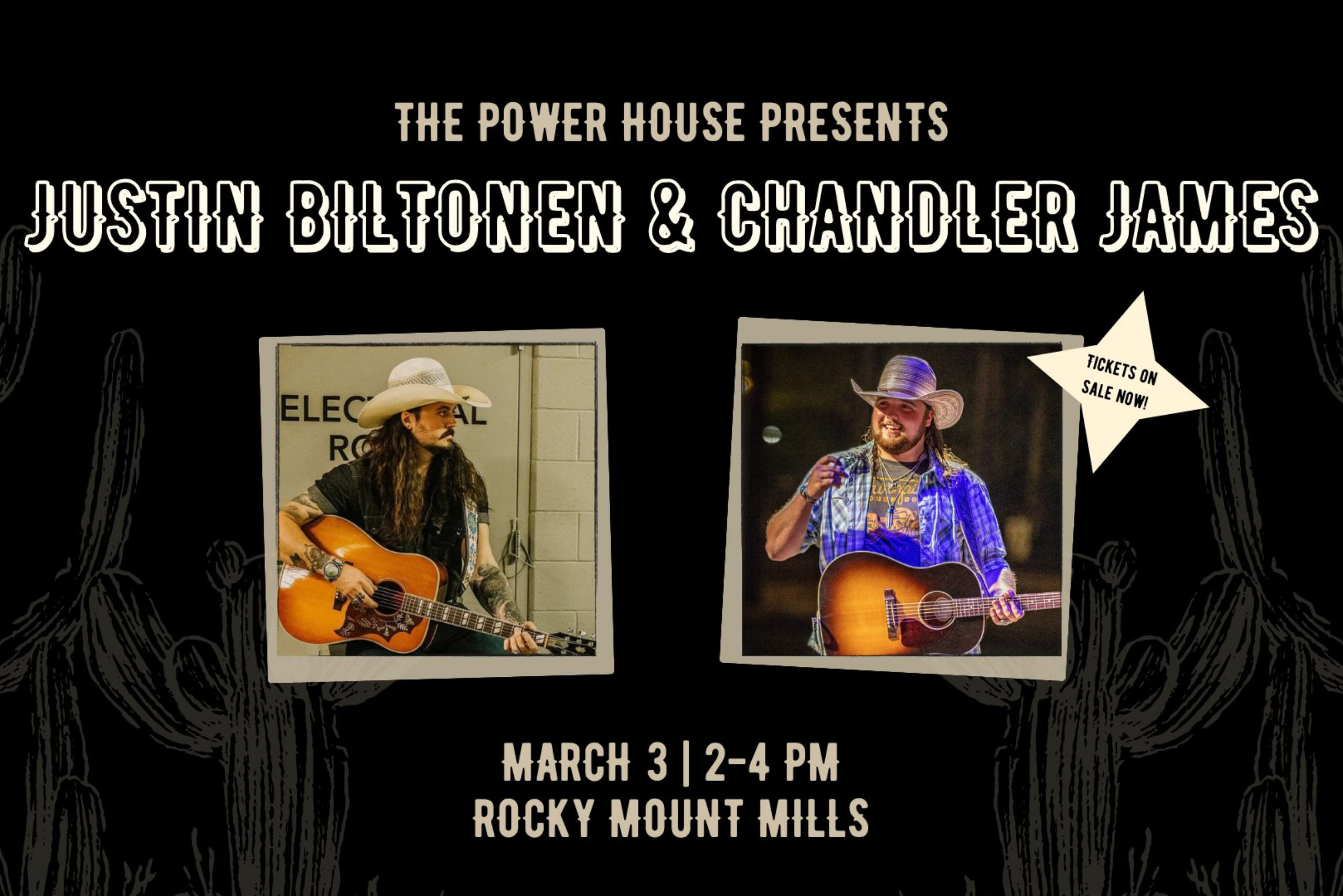 The Power House Presents Justin Biltonen & Chandler James