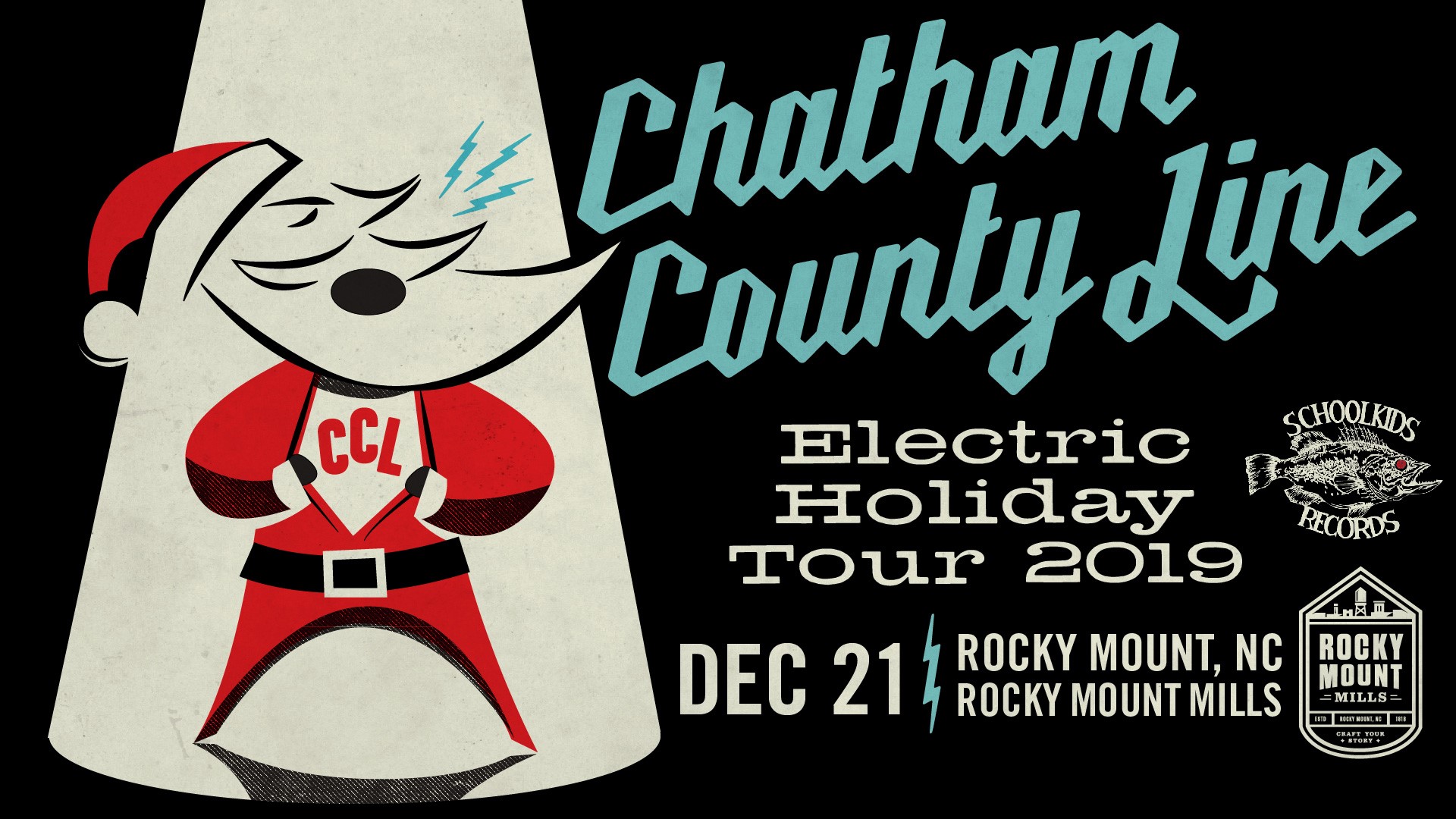 Chatham County Line Electric Holiday Show Rocky Mount Mills